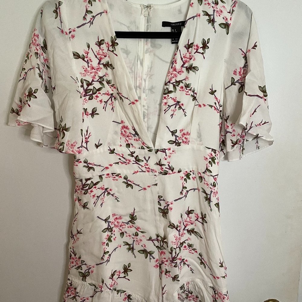 Forever 21 Floral Romper